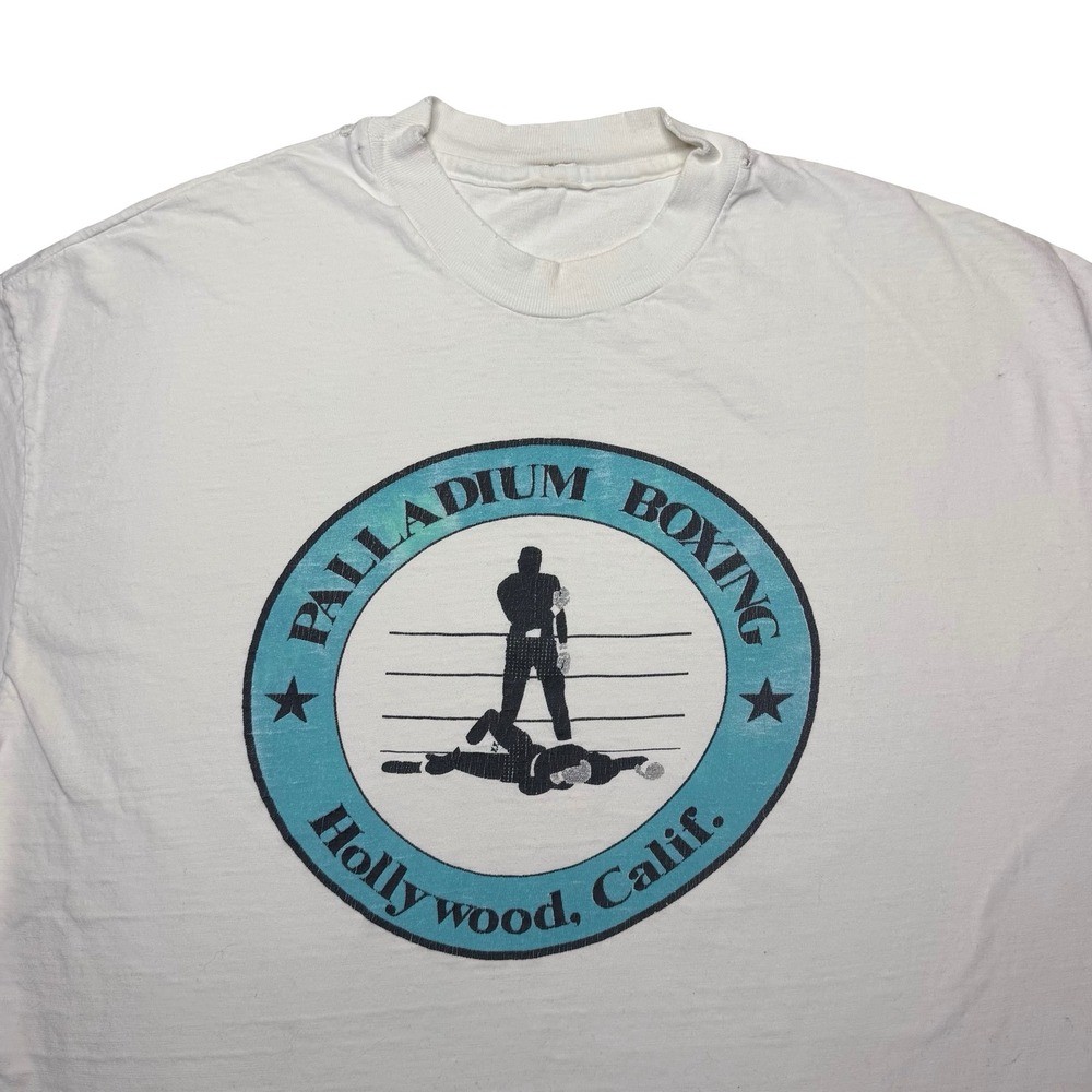 Vintage 90s Palladium Boxing Hollywood Gym shirt